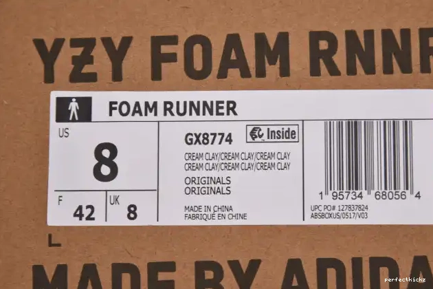 GX8774 Adidas Yeezy RNNR MX Cream Clay Foam 0520